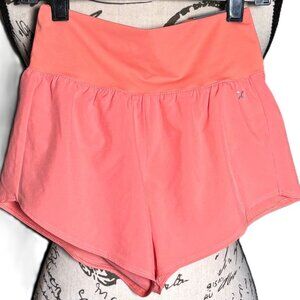 DSG Coral Pink Stride Running Shorts Girl's Small UPF 50+ Moisture Wicking NWT